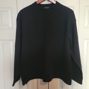 Navy Blue Crew Neck Sweater